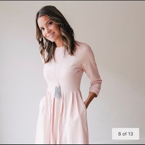 Mariam Mid Pleat Dress